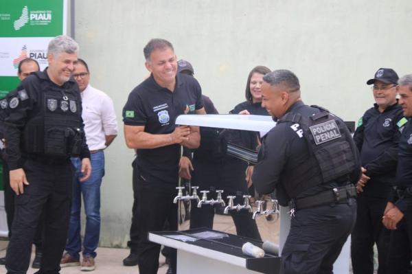 Sejus entrega 138 bebedouros para o sistema prisional do Piauí