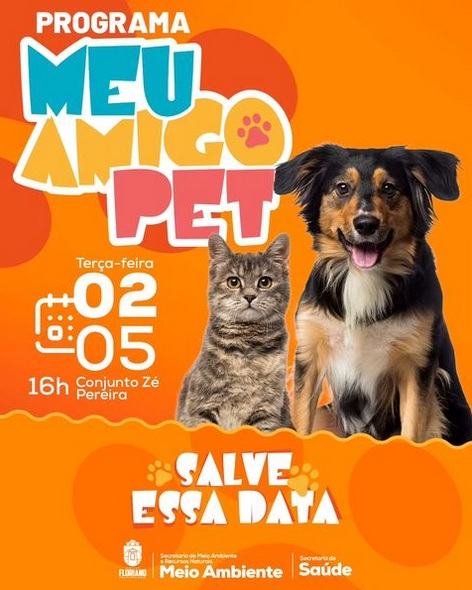 Programa Meu Amigo Pet oferece serviços de saúde para animais de estimação no Conjunto Zé Pereira