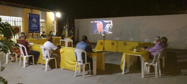 Solenidade marca posse do novo Presidente do Rotary Club de Floriano e Bar&atilde;o de Graja&uacute;(Imagem:FlorianoNews)
