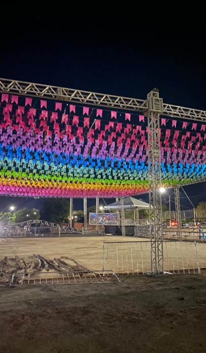 Festival da Tradição Junina realiza coletiva de imprensa e visita guiada à arena nesta quinta (25)
