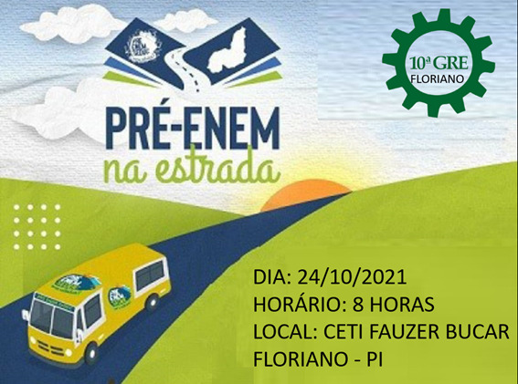 PRÉ-ENEM na estrada promove revisão em Floriano