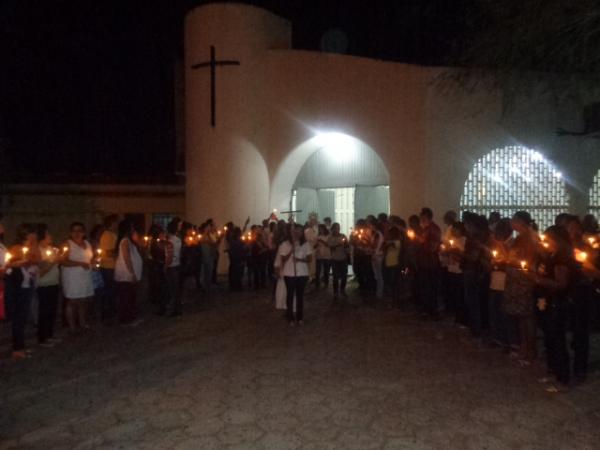 Cerco de Jeric&oacute; marca prepara&ccedil;&atilde;o para festejos de S&atilde;o Francisco de Assis em Floriano.(Imagem:FlorianoNews)
