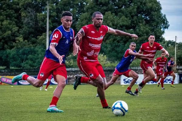 River-PI define planejamento para semana com jogo-treino em Codó, no Maranhão; veja detalhes
