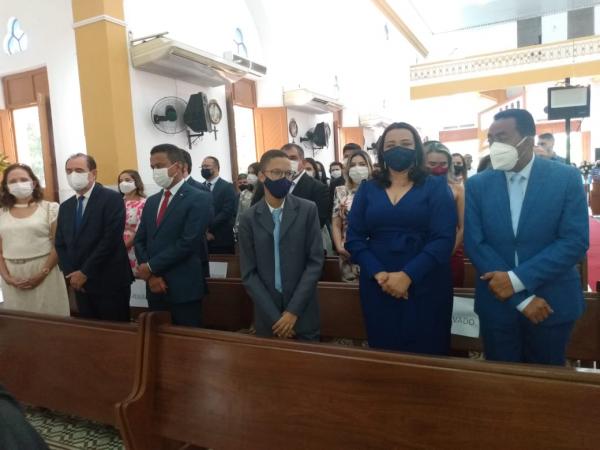 Missa na Catedral S&atilde;o Pedro de Alc&acirc;ntara(Imagem:FlorianoNews)