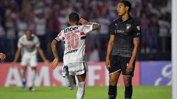 São Paulo vence LDU com força na Libertadores