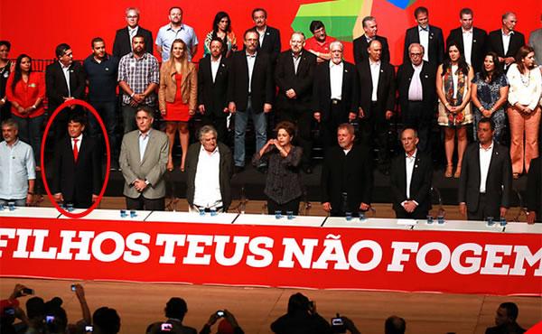 W. Dias é avisado sobre a morte de segurança durante os 35 anos do PT