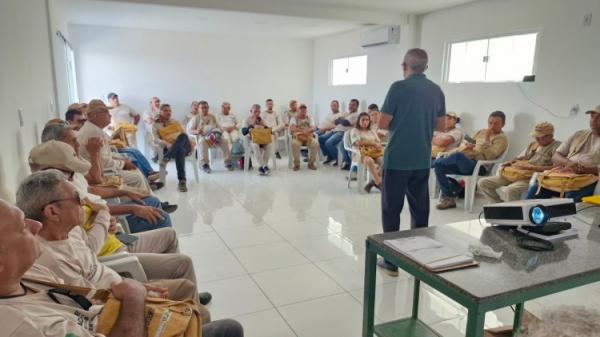 Sa&uacute;de de Floriano capacita agentes para fortalecer monitoramento do Aedes aegypti(Imagem:Secom)