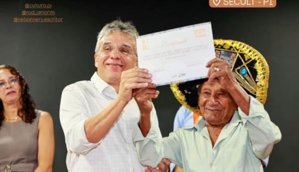 Floriano tem seu primeiro Mestre da Cultura Popular reconhecido como Patrimônio Vivo do Piauí