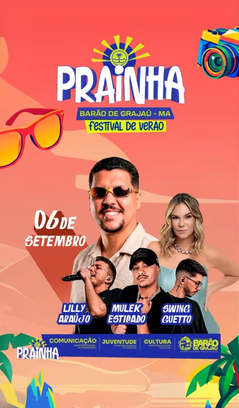 Prainha de Barão de Grajaú terá Lilly Araújo, Mulek Esticado e Swing Guetto em programação especial