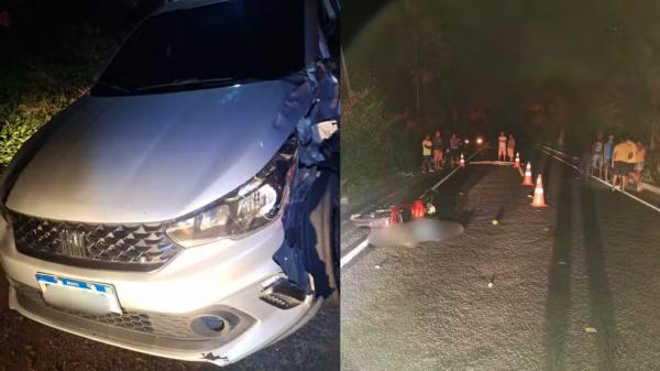 Duas mulheres morrem em acidente entre moto e carro na PI-130; motorista não prestou socorro