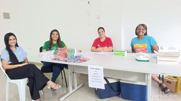 Secretaria de Saúde e PRF realizam ação de cuidados com a saúde de motoristas em Floriano(Imagem:FlorianoNews)