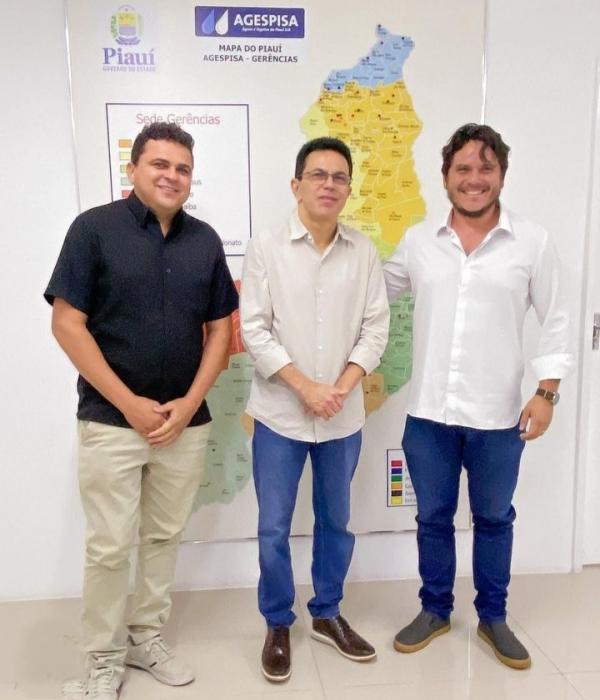 Vereador Carlos Eduardo com Ramavan e ex-deputado Z&eacute; Santana(Imagem:Reprodu&ccedil;&atilde;o)