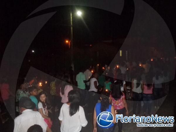 Corpus Christi &eacute; celebrado com missa e prociss&atilde;o em Bar&atilde;o de Graja&uacute;.(Imagem:FlorianoNews)