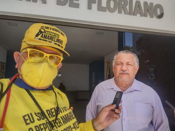 Carlos Ant&ocirc;nio, Superintendente da Superintend&ecirc;ncia de Transporte e Tr&acirc;nsito (SUTRAN) de Floriano..(Imagem:FlorianoNews)