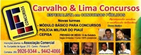 Preparatório de Floriano oferece AULA GRÁTIS para os concursos da Polícia Militar e IBGE