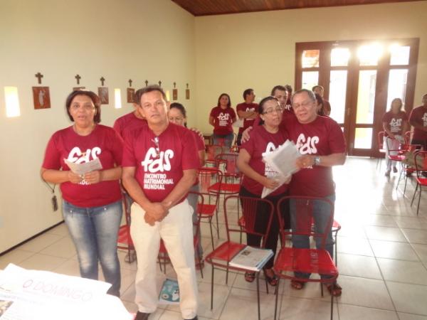 Realizado o 1&ordm; FDS do Encontro Matrimonial Mundial em Floriano.(Imagem:FlorianoNews)