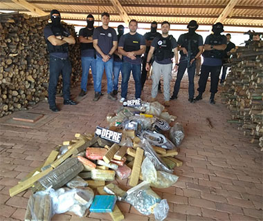 Depre incinera droga apreendida e avaliada em R$ 1 milhão