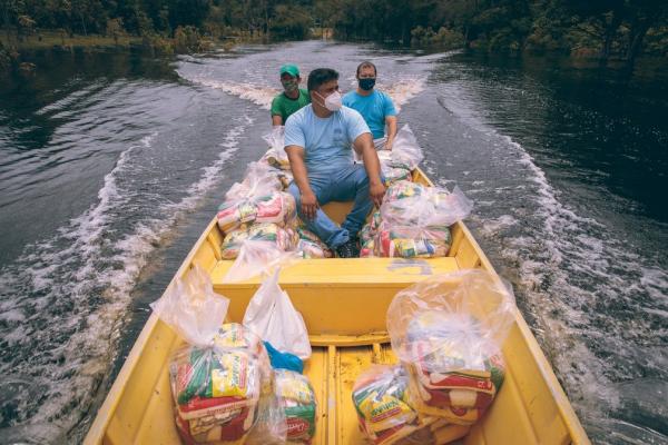 Multas por infra&ccedil;&atilde;o ao protocolo ajudaram o projeto Parceiros Brilhantes, em Manaus.(Imagem: Tadeu Rocha)