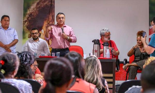 Dudu reúne aliados e anuncia adesões á candidatura a presidente do PT