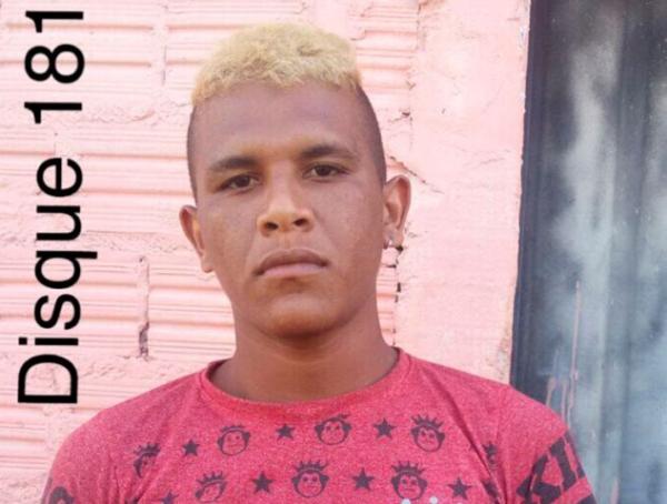 Lu&iacute;s Andr&eacute; Evangelista Santana (foragido)(Imagem:Pol&iacute;cia Civil)