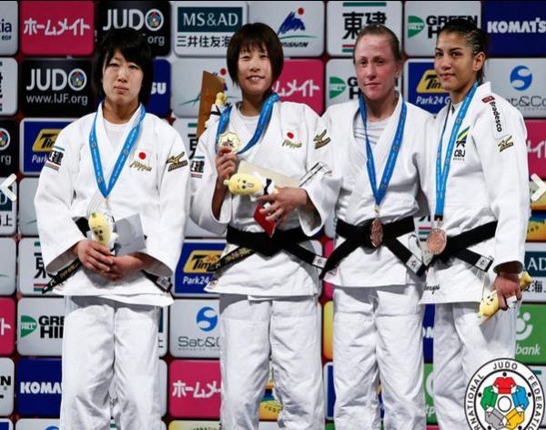 Sarah enfrenta rivais com autoridade e é bronze em Tóquio.(Imagem:Cidadeverde.com)