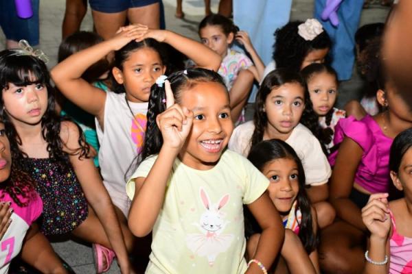 Assist&ecirc;ncia Social de Floriano comemora o Dia das Crian&ccedil;as com festas na sede e no campo(Imagem:Secom)