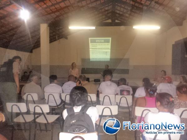 Escola promove palestra de combate &agrave;s drogas em Floriano.(Imagem:FlorianoNews)