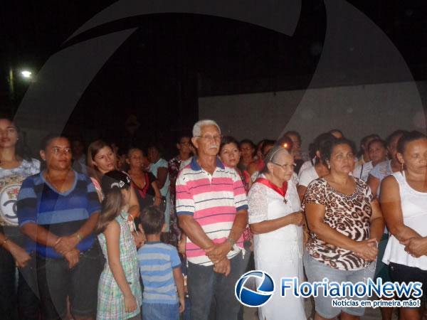 Corpus Christi &eacute; celebrado com missa e prociss&atilde;o em Bar&atilde;o de Graja&uacute;.(Imagem:FlorianoNews)