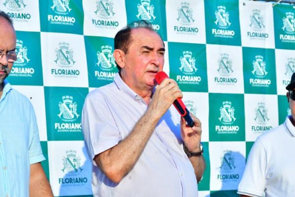 Prefeito de Floriano, Ant&ocirc;nio Reis.(Imagem:Secom)