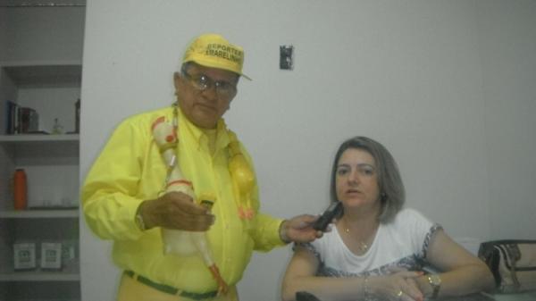 Joara Le&atilde;o, Secret&aacute;ria de Desenvolvimento e Assist&ecirc;ncia Social.(Imagem:FlorianoNews)