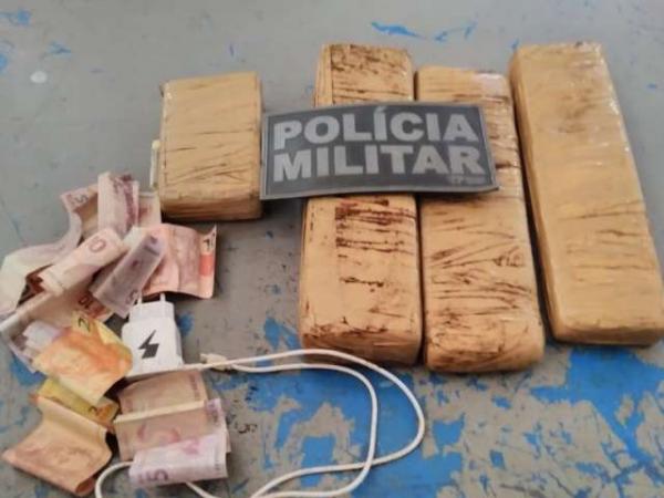 Material apreendido com o suspeito(Imagem:Divulga&ccedil;&atilde;o)
