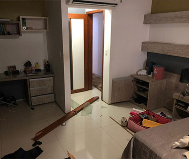Traumatizada, família de vereador reforça segurança após arrastão
