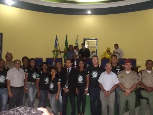 Diretoria do Conselho Municipal de Seguran&ccedil;a toma posse em Floriano.(Imagem:FlorianoNews)