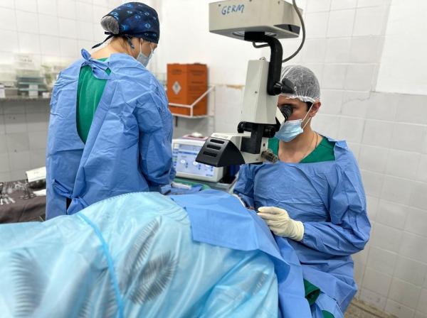 Mutirão de catarata deve realizar mais de 700 procedimentos no Hospital Leônidas Melo em Barras