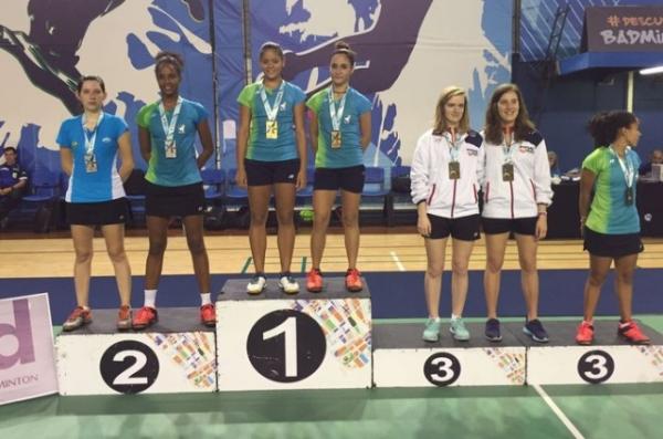 Badminton: Jaque e Sâmia conquistam 1º ouro internacional adulto na carreira