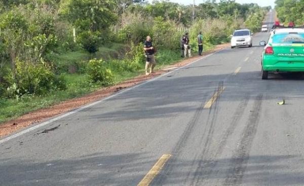 Motociclista morre em acidente de trânsito na zona rural de Floriano.(Imagem:Divulgação)