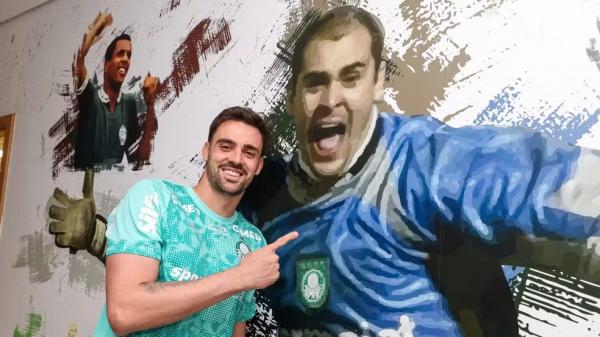 Palmeiras anuncia a contratação do goleiro Bruno Bertinato: "É a oportunidade da minha vida"