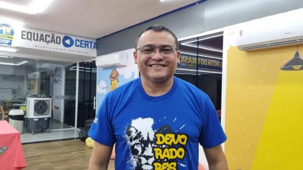 Professor de qu&iacute;mica Argeomar Alves(Imagem:L&iacute;via Ferreira/g1 Piau&iacute;)