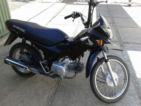 Motocicleta recuperada(Imagem:3&ordm; BPM)