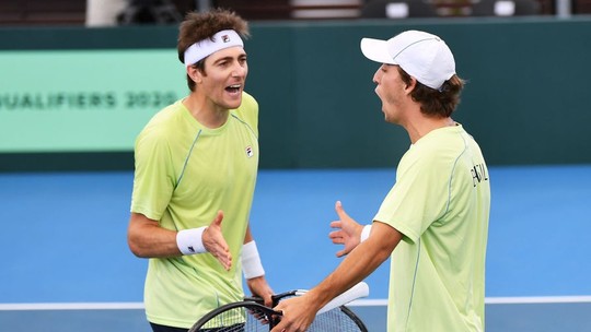 Derrota com boa apresentação de um Brasil renovado na Copa Davis