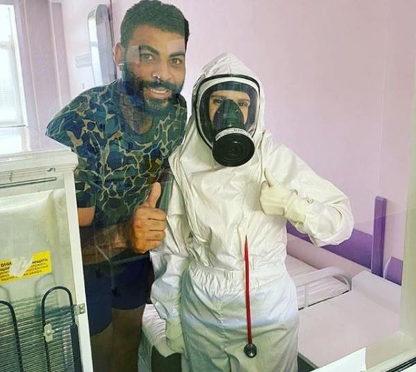 Ngapeth deixa hospital após testar positivo para coronavírus: "Luta continua"
