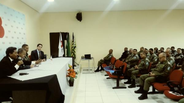 Militares do 3° BPM de Floriano são treinados para registrar ocorrências