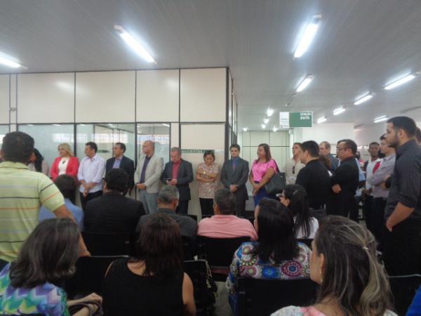 N&uacute;cleo de Pr&aacute;ticas Jur&iacute;dicas &eacute; inaugurado no Espa&ccedil;o da Cidadania de Floriano.(Imagem:FlorianoNews)
