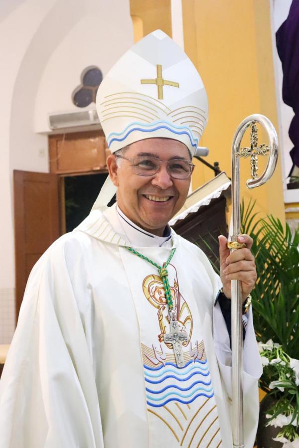  Dom Edivalter &eacute; eleito novo bispo de Parnaiba e deixar&aacute; Floriano.(Imagem: Divulga&ccedil;&atilde;o)