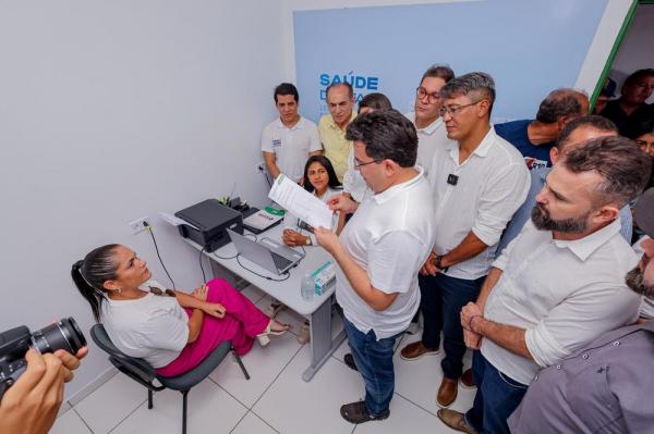 O governador Rafael Fonteles comemorou a not&iacute;cia e destacou as a&ccedil;&otilde;es do Programa Sa&uacute;de Digital.(Imagem:Divulga&ccedil;&atilde;o)