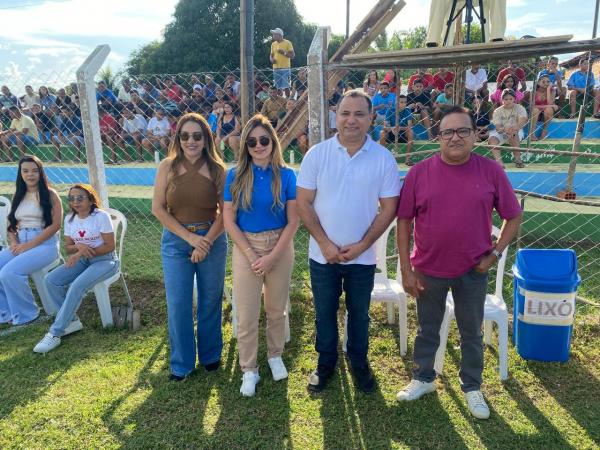  Secretaria dos Esportes entrega reforma do Est&aacute;dio Rufin&atilde;o em Palmeirais(Imagem:Divulga&ccedil;&atilde;o)