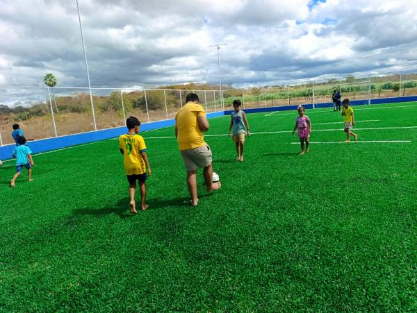 Prefeitura de Barão de Grajaú inaugura Areninha no povoado Bem-Quer e amplia espaços de esporte e lazer(Imagem:FlorianoNews)