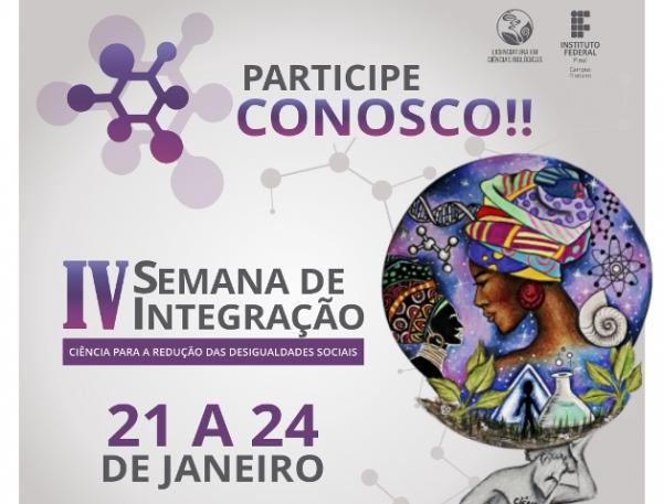 IV Semana de Integração do IFPI acontece de 21 a 24 de Janeiro em Floriano.(Imagem:Divulgação)
