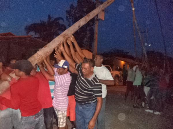 Localidade Manga inicia festejos da Imaculada Concei&ccedil;&atilde;o.(Imagem:FlorianoNews)