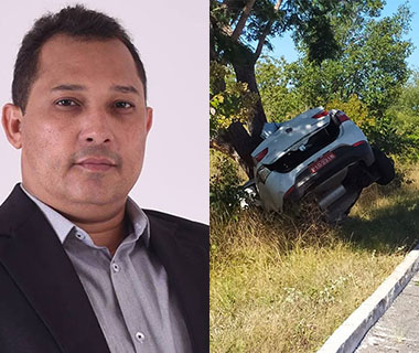 Carro ocupado por capitão Anderson estava com pneu reserva e acima da velocidade